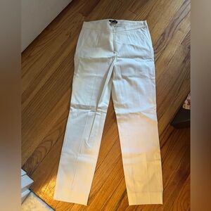 J.CREW White Side  Zipper- Size 2